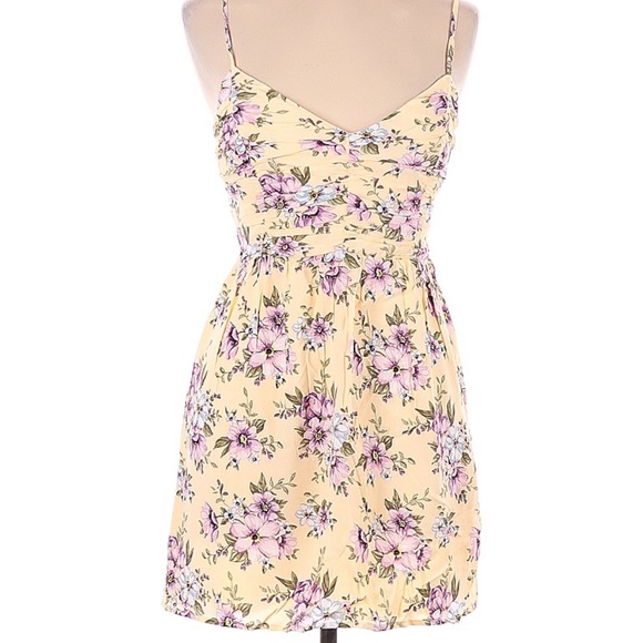 knee length dresses for ladies Fleur Sun Cami Strap Mini Dress Flowers Red